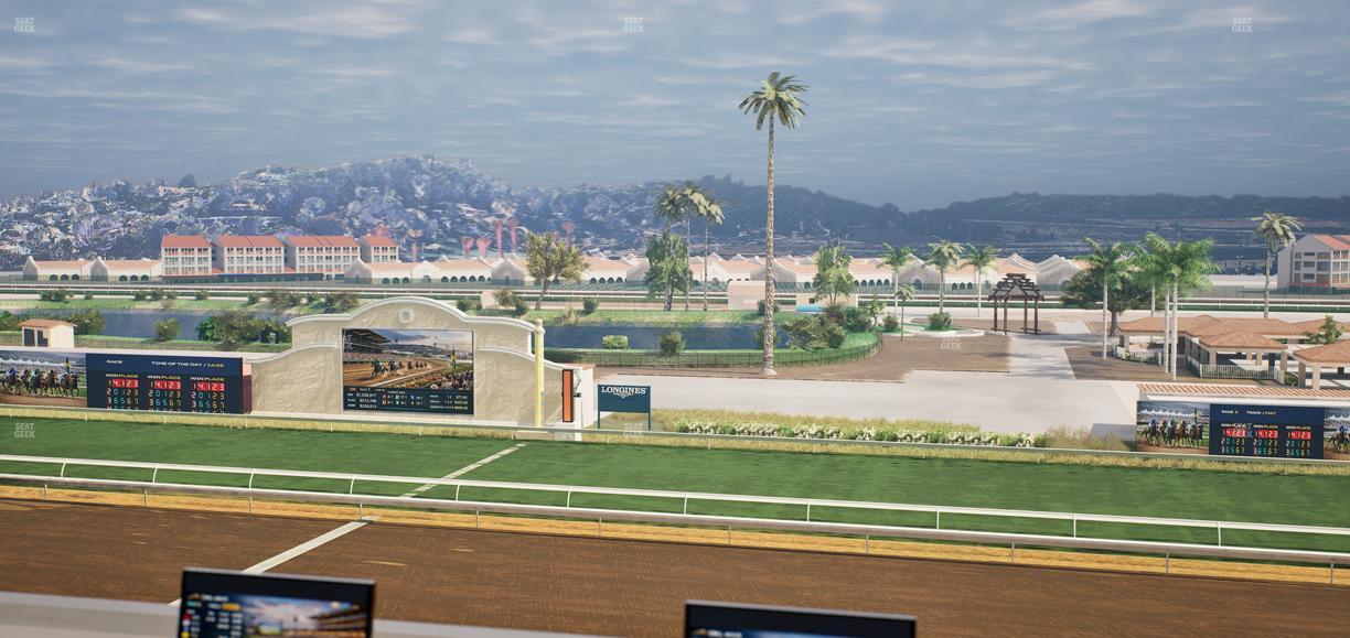 Del Mar Thoroughbred Club - Section Turf Club Lvl 4 Tbl A 25 Seat View