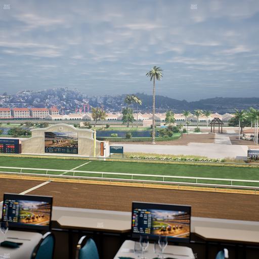 Del Mar Thoroughbred Club - Section Turf Club Lvl 4 Tbl A 25 Seat View
