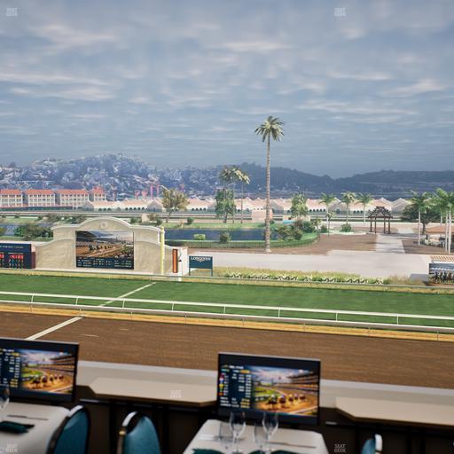 Del Mar Thoroughbred Club - Section Turf Club Lvl 4 Tbl A 26 Seat View