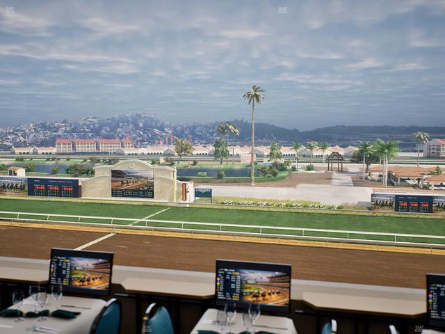 Del Mar Thoroughbred Club - Section Turf Club Lvl 4 Tbl A 26 Seat View