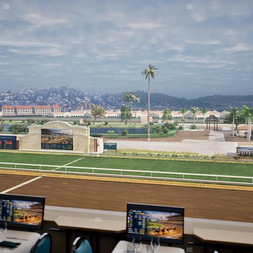 Del Mar Thoroughbred Club - Section Turf Club Lvl 4 Tbl A 27 Seat View