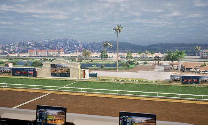 Del Mar Thoroughbred Club - Section Turf Club Lvl 4 Tbl A 28 Seat View