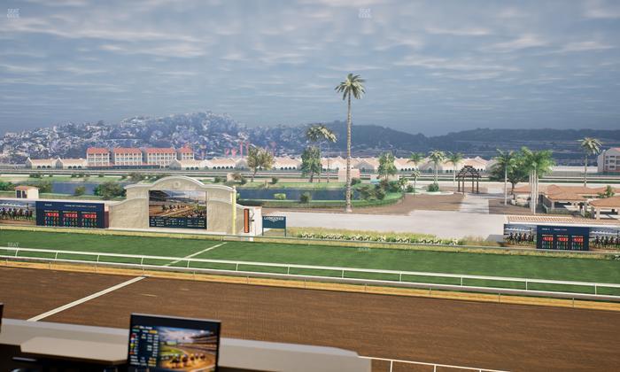 Del Mar Thoroughbred Club - Section Turf Club Lvl 4 Tbl A 29 Seat View