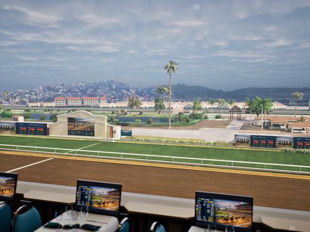 Del Mar Thoroughbred Club - Section Turf Club Lvl 4 Tbl A 37 Seat View
