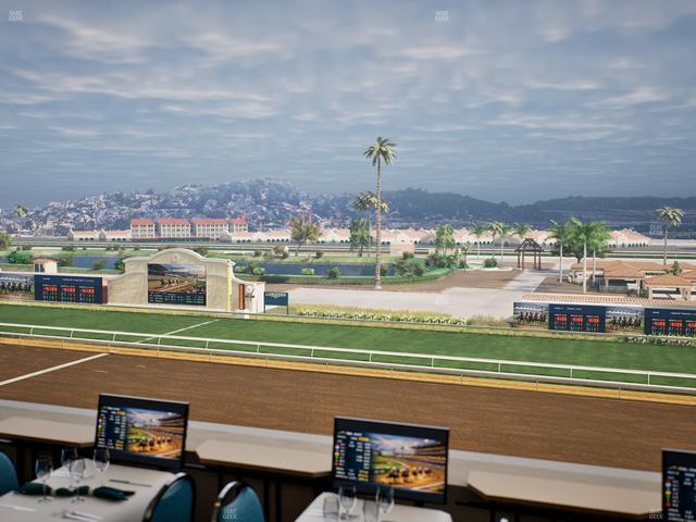 Del Mar Thoroughbred Club - Section Turf Club Lvl 4 Tbl A 39 Seat View