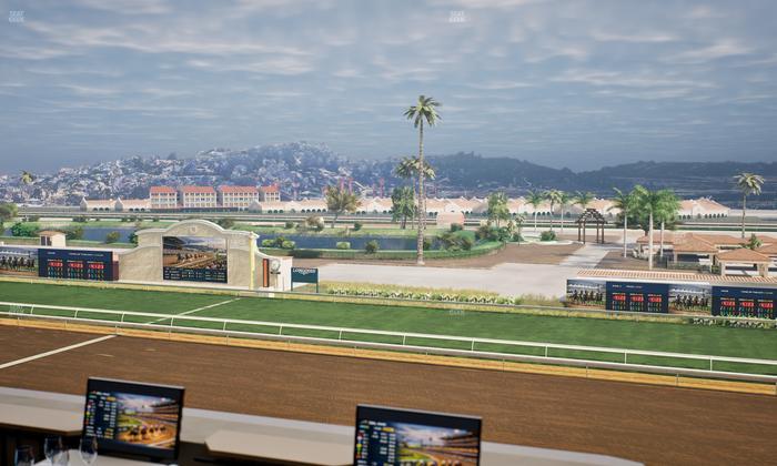 Del Mar Thoroughbred Club - Section Turf Club Lvl 4 Tbl A 40 Seat View