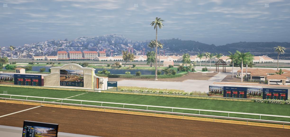 Del Mar Thoroughbred Club - Section Turf Club Lvl 4 Tbl A 41 Seat View