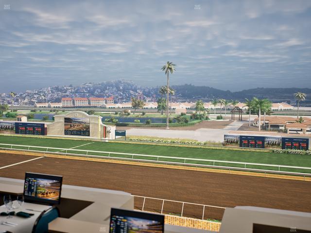 Del Mar Thoroughbred Club - Section Turf Club Lvl 4 Tbl A 41 Seat View