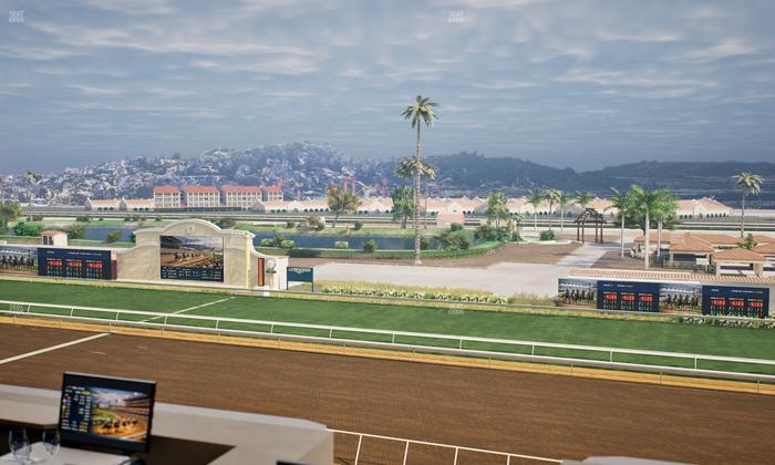 Del Mar Thoroughbred Club - Section Turf Club Lvl 4 Tbl A 41 Seat View
