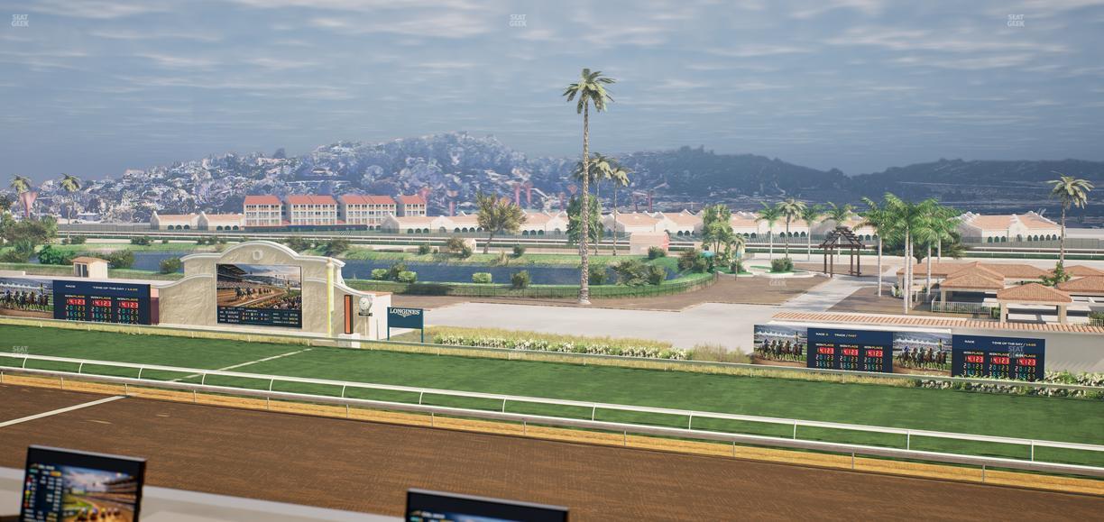Del Mar Thoroughbred Club - Section Turf Club Lvl 4 Tbl A 47 Seat View