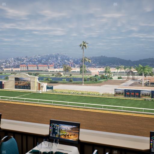 Del Mar Thoroughbred Club - Section Turf Club Lvl 4 Tbl A 47 Seat View