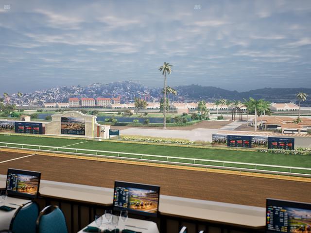 Del Mar Thoroughbred Club - Section Turf Club Lvl 4 Tbl A 47 Seat View