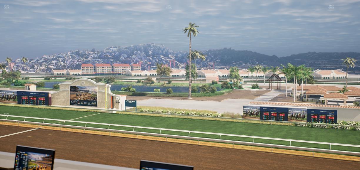 Del Mar Thoroughbred Club - Section Turf Club Lvl 4 Tbl A 48 Seat View
