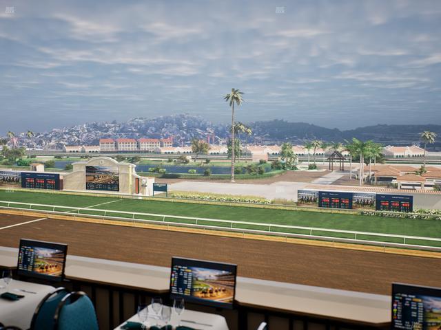 Del Mar Thoroughbred Club - Section Turf Club Lvl 4 Tbl A 48 Seat View