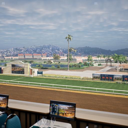 Del Mar Thoroughbred Club - Section Turf Club Lvl 4 Tbl A 49 Seat View