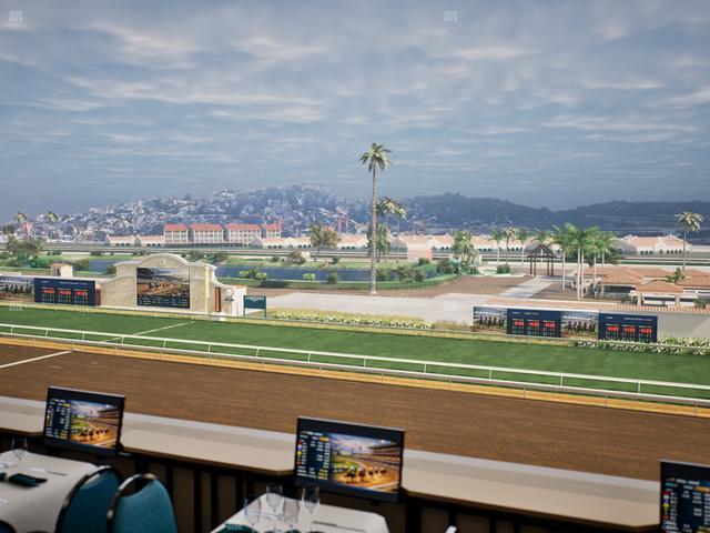 Del Mar Thoroughbred Club - Section Turf Club Lvl 4 Tbl A 49 Seat View