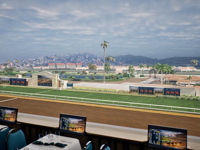 Del Mar Thoroughbred Club - Section Turf Club Lvl 4 Tbl A 51 Seat View