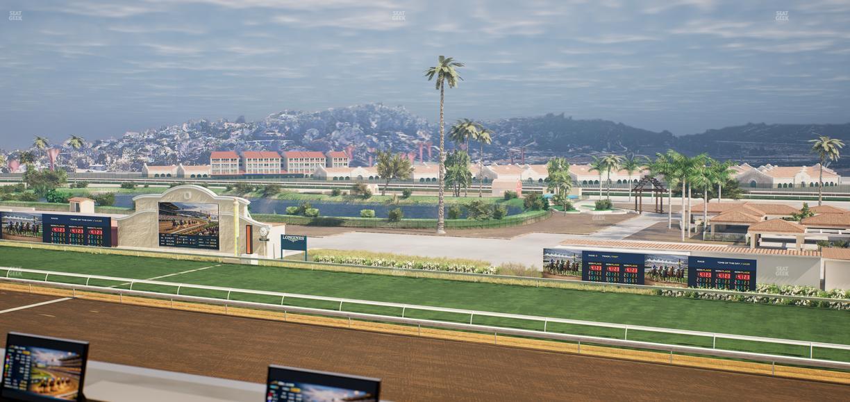 Del Mar Thoroughbred Club - Section Turf Club Lvl 4 Tbl A 52 Seat View