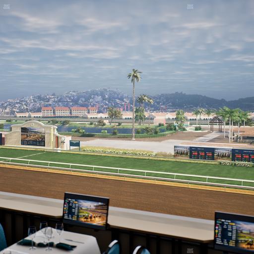 Del Mar Thoroughbred Club - Section Turf Club Lvl 4 Tbl A 52 Seat View