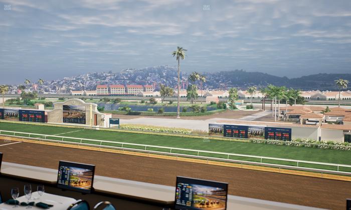 Del Mar Thoroughbred Club - Section Turf Club Lvl 4 Tbl A 60 Seat View