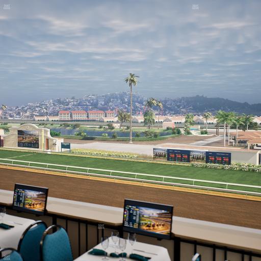 Del Mar Thoroughbred Club - Section Turf Club Lvl 4 Tbl A 64 Seat View