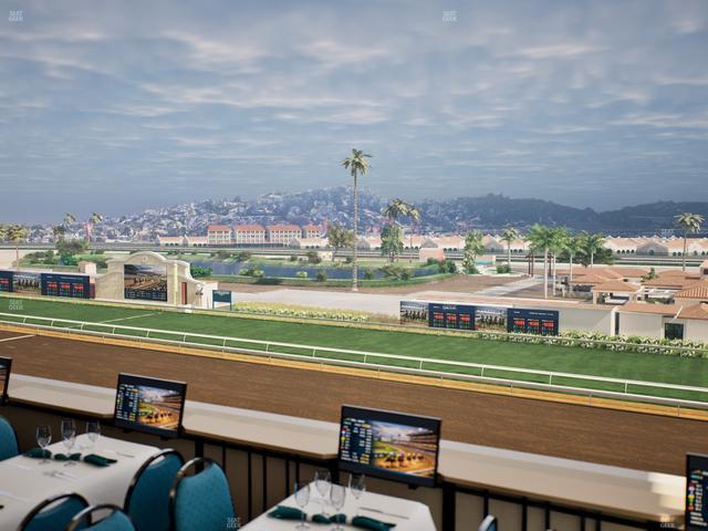 Del Mar Thoroughbred Club - Section Turf Club Lvl 4 Tbl A 64 Seat View