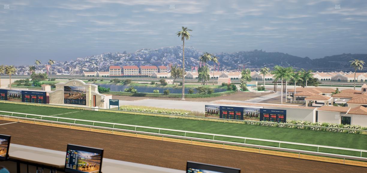 Del Mar Thoroughbred Club - Section Turf Club Lvl 4 Tbl A 65 Seat View