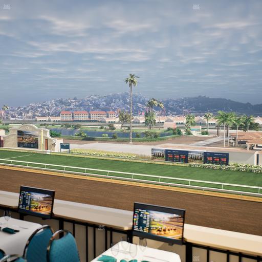 Del Mar Thoroughbred Club - Section Turf Club Lvl 4 Tbl A 65 Seat View