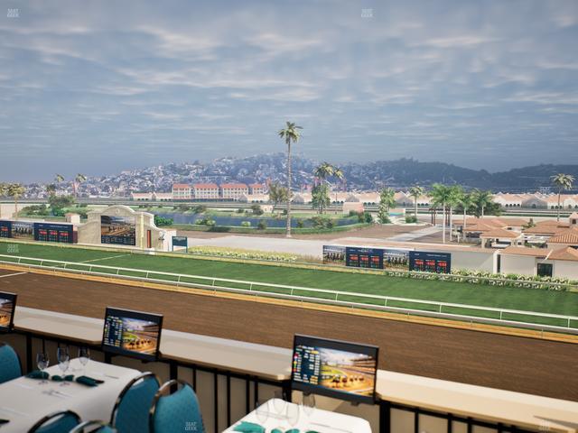 Del Mar Thoroughbred Club - Section Turf Club Lvl 4 Tbl A 65 Seat View