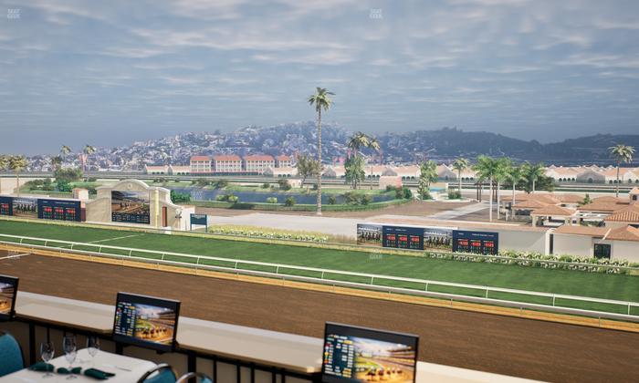 Del Mar Thoroughbred Club - Section Turf Club Lvl 4 Tbl A 65 Seat View