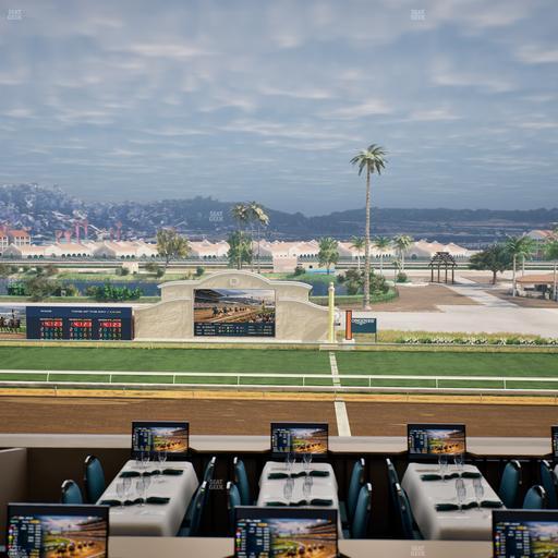 Del Mar Thoroughbred Club - Section Turf Club Lvl 4 Tbl B 2 Seat View