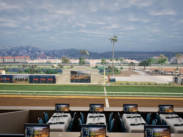 Del Mar Thoroughbred Club - Section Turf Club Lvl 4 Tbl B 2 Seat View