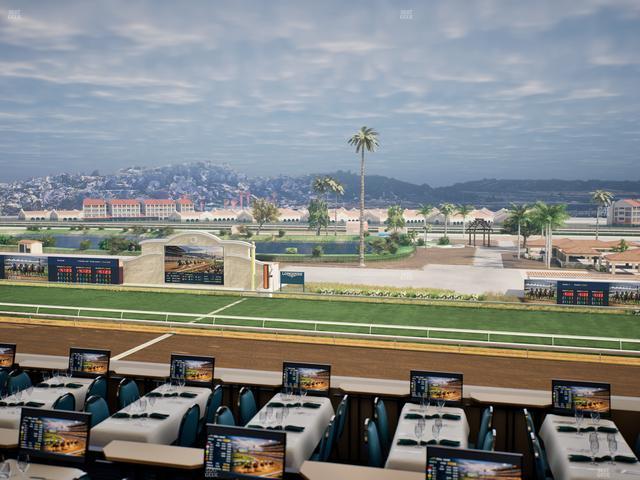 Del Mar Thoroughbred Club - Section Turf Club Lvl 4 Tbl B 24 Seat View