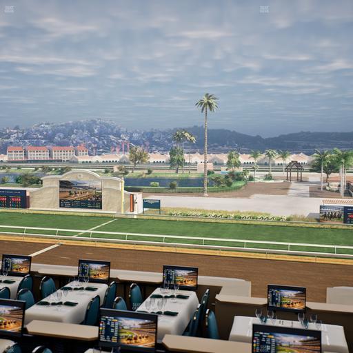 Del Mar Thoroughbred Club - Section Turf Club Lvl 4 Tbl B 26 Seat View
