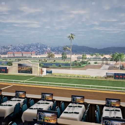 Del Mar Thoroughbred Club - Section Turf Club Lvl 4 Tbl B 31 Seat View