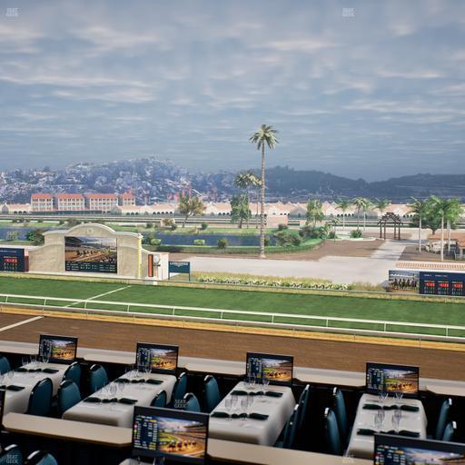 Del Mar Thoroughbred Club - Section Turf Club Lvl 4 Tbl B 32 Seat View