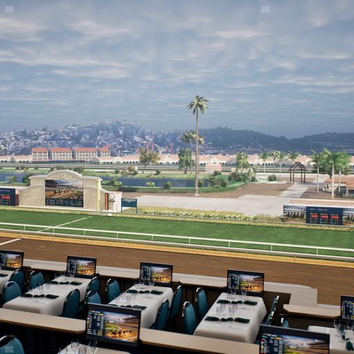 Del Mar Thoroughbred Club - Section Turf Club Lvl 4 Tbl B 34 Seat View