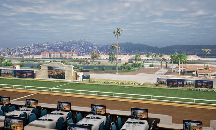 Del Mar Thoroughbred Club - Section Turf Club Lvl 4 Tbl B 34 Seat View