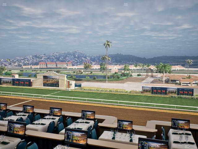 Del Mar Thoroughbred Club - Section Turf Club Lvl 4 Tbl B 35 Seat View