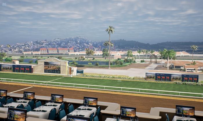 Del Mar Thoroughbred Club - Section Turf Club Lvl 4 Tbl B 35 Seat View