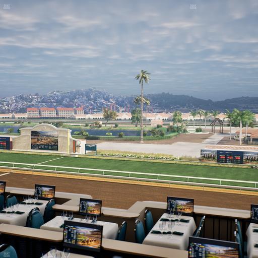 Del Mar Thoroughbred Club - Section Turf Club Lvl 4 Tbl B 36 Seat View