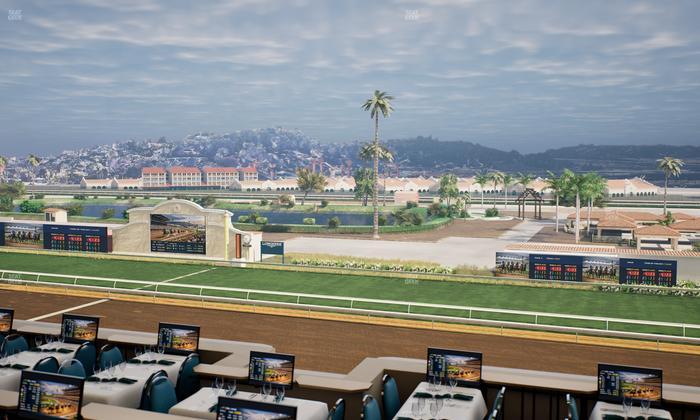 Del Mar Thoroughbred Club - Section Turf Club Lvl 4 Tbl B 36 Seat View
