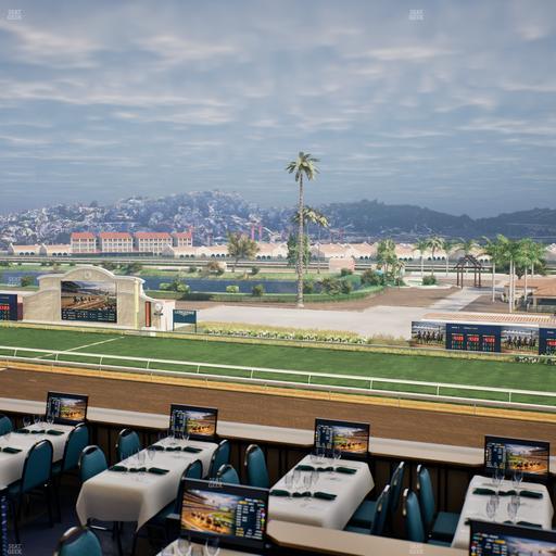 Del Mar Thoroughbred Club - Section Turf Club Lvl 4 Tbl B 41 Seat View