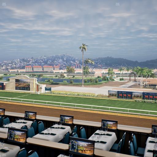 Del Mar Thoroughbred Club - Section Turf Club Lvl 4 Tbl B 45 Seat View