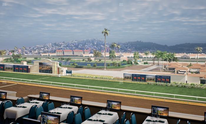 Del Mar Thoroughbred Club - Section Turf Club Lvl 4 Tbl B 51 Seat View