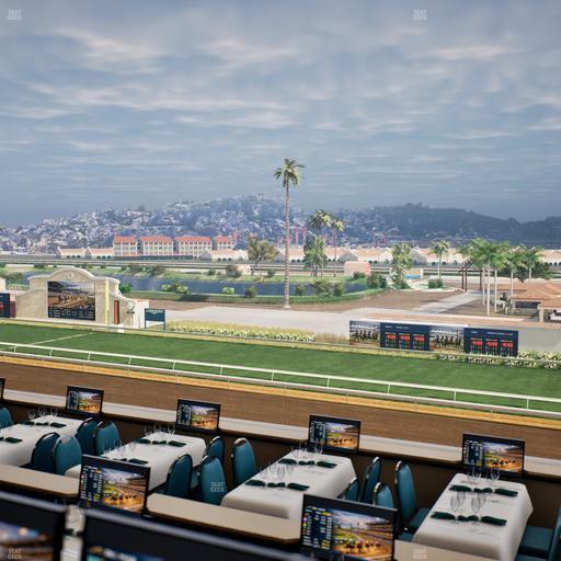 Del Mar Thoroughbred Club - Section Turf Club Lvl 4 Tbl B 52 Seat View