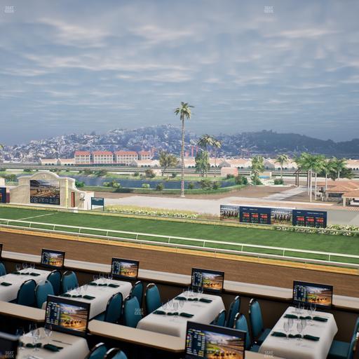 Del Mar Thoroughbred Club - Section Turf Club Lvl 4 Tbl B 53 Seat View
