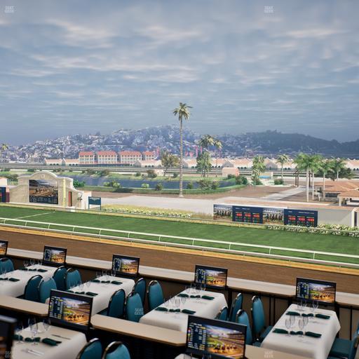 Del Mar Thoroughbred Club - Section Turf Club Lvl 4 Tbl B 55 Seat View