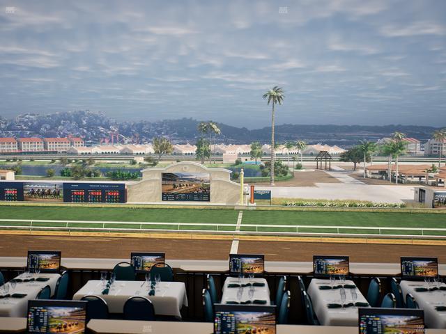 Del Mar Thoroughbred Club - Section Turf Club Lvl 4 Tbl B 6 Seat View