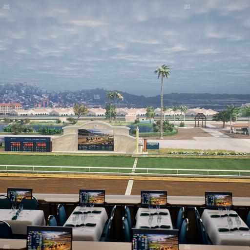 Del Mar Thoroughbred Club - Section Turf Club Lvl 4 Tbl B 7 Seat View